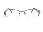 Versace Brown Half Rim Oval Eyeglasses Crystal Temple Mod 1090 1013 52 18 130 Pre-owned. Price: $94.00.