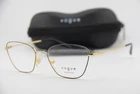 New Vogue 4163 280 Gold Black Gunmetal Authentic Eyeglasses 53-18. Price: $84.15.