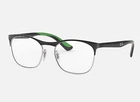 Ray-ban RB1054 4069 Black/green Kids Eyeglasses Frames Square Full Rim 49-16-130 New. Price: $101.00.