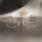 Stetson 322 Gold Metal Aviator Eyeglass Frames 57-17-145 Spring Hinges New. Price: $47.50.
