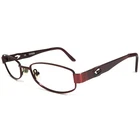 Guess Eyeglasses Frames GU2214 Bu Red Rectangular Full Rim 51-18-135 Pre-owned. Price: $40.34.