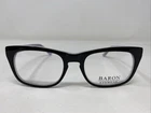 Baron Eyewear BZ47 Bkc 52-19-145 Black Crystal Full Rim Eyeglasses Frame LV06 New. Price: $48.00.