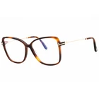 Tom Ford Women's Eyeglasses Blonde Havana Acetate Butterfly Frame FT5953-B 053 New. Price: $131.25.