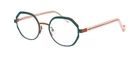 Brand New Authentic Face Fold Eyeglasses Col. 9134 49-20-145. Price: $375.00.