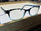 Dereon Eyeglasses Womens Blue Black Tortoise DOV520 450 Hm 52-19-140 Frames Only Pre-owned. Price: $40.00.