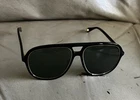 Gucci Woman GG1077S Aviator Black Gold Green Lenses 57-15 -140 Sunglasses Pre-owned. Price: $169.99.