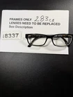 Spy+ Eyeglasses, Frames Only, Blaine Black Tortoise, 55-17-145, Plastic Pre-owned. Price: $24.97.