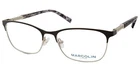 Marcolin Eyewear MA5022 002 Black Metal Optical Eyeglasses Frame 54-17-140 Rx New. Price: $79.60.