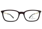 Canali Eyeglasses Frames CO310 C02 Dark Brown Gold Rectangle Full Rim 53-19-142 New. Price: $99.99.