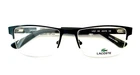 Lacoste Eyeglasses L2237 002 Matte Black Frame 55MM (tiny Chip) New. Price: $39.00.