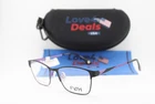 New Fysh 3764 M100 Black Lavender Purple Gunmetal Authentic Eyeglasses 53-16. Price: $156.40.