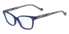 New Liu Jo Lj 2680 424 Blue Eyeglasses With Multi Colored Temples 52/15/140. Price: $39.95.