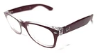 Ray Ban RB2132 6054/85 New Wayfarer Purple Sunglasses Frame Only 52-18 3N Pre-owned. Price: $49.99.