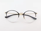 Ray Ban Eyeglasses, Frames Only, Rb 3578V, 2890, 50-22-145, Gold, Half Pre-owned. Price: $39.99.
