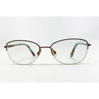 Elle Eyeglasses Womens Brown Multi EL13472 Full Rim Oval Frames 52-17-135 Pre-owned. Price: $39.99.