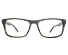 Perry Ellis Eyeglasses Frames 386-3 Grey Green Square Wood Grain 54-16-140 New. Price: $58.79.