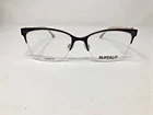Buffalo Petite Eyeglasses Frames BW502 B:37 50-16-135 Black/pink Half Rim F594 New. Price: $34.02.