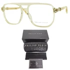 New!! Philipp Plein VPP084M 075G Clear Pilot Full Rim Optical Frame Eyeglasses. Price: $199.99.