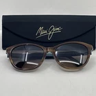 Maui Jim MJ-769-03T 54 18-135 Top Gradient Grayish Mirror Polarized Sunglasses Pre-owned. Price: $199.00.