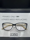 Jill Stewart Eyeglass Frames JS320-2 53-14-135 Black Gold Full Rim Cat Pre-owned. Price: $18.99.