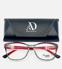 Parade Plus PP2131 Black/red Womens Square Full Rim Eyeglasses 54-17-145 B:42 New. Price: $27.99.