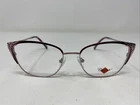 Club 54 Sophia Burgundy/pink 52-18-140 Metal Full Rim Eyeglasses Frame /U98 New. Price: $55.00.