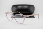 New Coach Hc 6186 5679 Transparent Lilac Gold Authentic Eyeglasses 51-17. Price: $105.40.