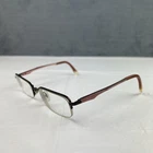 Ray-ban Rb 6133 2511 Brown Pink Half Rim Metal Eyeglasses 51-19 140 Frames Only Pre-owned. Price: $29.98.