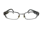 Carrera CA7560 1P4 Eyeglasses Frames Only 52-18-140 Gunmetal Silver Rectangle Pre-owned. Price: $19.87.