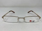 Venuti International VG80 Satin Gold 49-19-135 Half Rim Eyeglasses Frame FU94 New. Price: $37.50.