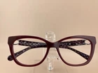 Coach Eyeglasses Frame HC6120 5509 Cat Purple Oxblood Womens 52-16-140 Pre-owned. Price: $33.87.