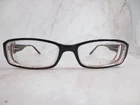 Apple Bottoms Eyeglasses Frame Abv 741-2 Women's Black Red Full Rim 53-17-135 Pre-owned. Price: $31.99.