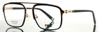 Fila VFI442 0300 Black Gold Mens Aviator Full Rim Eyeglasses 53-19-145 B:41 New. Price: $39.99.