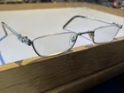 Brighton SR057 Hemingway Womens Silver Tortoise Geometric Eyeglasses Frames Only Pre-owned. Price: $25.00.