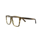 Gucci Unisex Web Square 54MM Eyeglasses Frames Havana GG0452O-004 New. Price: $149.99.