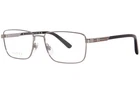 Gucci GG1291O 001 Eyeglasses Men's Gunmetal/black Full Rim Rectangle Shape 55MM New. Price: $284.95.