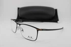 New Oakley OX5138-0157 Tie Bar Satin Black Authentic Eyeglasses 57-16. Price: $122.40.