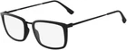 New Flexon Men's Rx Eyeglasses Frame Hard Case E1082 001 Black (55-21-145). Price: $54.99.