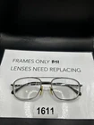 Luxottica 1339 F203 Eyeglasses Frame Only 53-18-140 Silver Aviator Pre-owned. Price: $24.99.