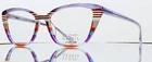 Originale Scott Harris SH-920 C1 Eyeglasses Purple Stripe New Plastic 52-17-138. Price: $85.00.