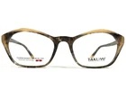 Takumi Eyeglasses Frames TK1145 10 Brown Yellow Marble Horn Geometric 52-19-140 New. Price: $69.25.