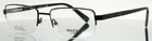 Elasta E7223 003 Black Mens Rectangle Half Rim Eyeglasses 55-19-145 B:34 New. Price: $59.99.