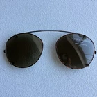 Giorgio Armani Clip On Sunglasses Frame Tortoise Brown Green 132-721-49 19 Pre-owned. Price: $49.99.