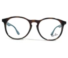 Ray-ban RB1554 3728 Kids Eyeglasses Frames Brown Tortoise Blue Round 48-16-130 New. Price: $46.34.