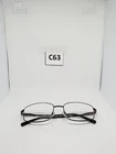 Turboflex Eyeglasses Mens Black TF2465 Rectangular Metal 56-18-145 Pre-owned. Price: $40.00.