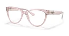 Versace VE3304 5339 53MM Transparent Pink Cat-eye Eyeglasses New. Price: $139.99.