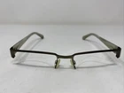 Emporio Armani Ea 1006 3017 51-17-140 Brown Olive Half Rim Eyeglasses Frame L23 Pre-owned. Price: $40.00.