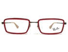 Ray-ban Eyeglasses Frames RB6337 2856 Red Gray Rectangular Full Rim 51-18-140 New. Price: $29.99.