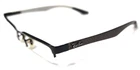 Ray Ban RB8412 2503 Black Carbon Fiber Rectangle Eyeglasses Frame 54-17 145 Pre-owned. Price: $46.74.