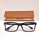 Burberry 2352 3001 56/17 145 Men Black Full Rim Eyeglasses Italy Pre-owned. Price: $65.00.